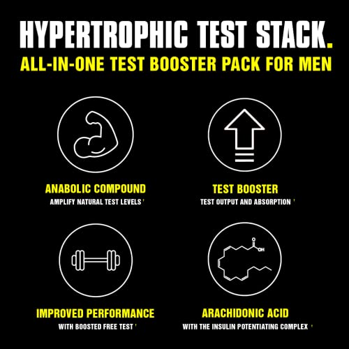Animal Test Testosterone Booster For Men Arachidonic Acid, Yohimbe