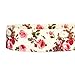 Blueberry Pet Spring Scent Inspired Rose Print Martingale Safety Training Dog Collar, Ivory, Small, Heavy Duty Adjustable Collars for Dogs