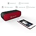 iClever 20W Portable Bluetooth Speakers (Two Subwoffers), Water Resistant, Dual Passive Driver, 3.5mm Aux