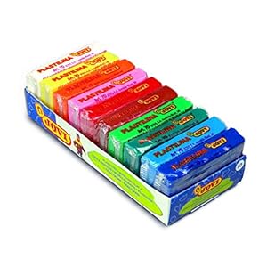 Jovi Pack de 10 plastilinas, colores, 500 Gramos (70/10S)