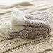 SKOLA 4 Pairs Cozy Winter Fuzzy Women Socks Grip Slippers Fluffy House Non Skid Microfiber Socks(H-Series)