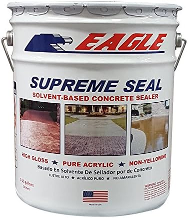 Eagle Sealer EU5 Clear Supreme Seal, 5 gal Pail,(State Sales Restrictions)