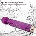 Magic Waterproof Wand Massager: Cordless Electric Massager - Handheld Massager with all Silicone Head - 10 Vibe Mode Personal Massager - USB Charged Massager Cordless for Women and Men