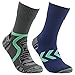[SGS Certified] YX Multi Performance Waterproof & Breathable Hiking/Trekking/Ski Socks All Season,Prevents Blisters & Wicks Moisture