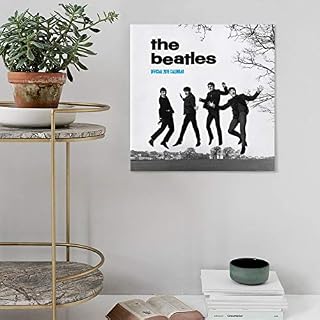 XYDQ The Beatles Jumping Poster décoratif sur toile pour salon, chambre à coucher 30 x 30 cm - Les Beatles, Paul McCartney, John Lennon, RIngo Starr, George Harrison XYDQ The Beatles Jumping Poster décoratif sur toile pour salon, chambre à coucher 30 x 30 cm – Image 5