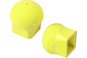 HASANBAR Ladder Stabilizer Bumpers Fit for Werner Extension Ladder Stabilizer, Ladder Standoff Rubber End Caps Ladder Stabilizer Pads Non-Slip Ladder Standoff Protective Covers Ladder Mitts, 2 Pack