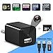 Hidden Camera Charger-USB Spy Camera Wall Charger-Mini Spy Camera Wireless Hidden-1080P Full HD-Nanny Cameras and Hidden Cameras for Home-Motion Detection Hidden Cam-Surveillance Camera-Premium Pack