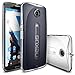 Nexus 6 Case, Ringke Fusion [Dust Cap/Drop Protection][Clear] Shock Absorption Bumper [Free HD Screen Protector] Premium Hard Case for Google Motorola Nexus 6
