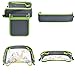 Kids Travel Tray for Car Seat & Stroller by InnovKid + Gift Storage Bag - Toddler Waterproof Play, Food, Snack & Activity Lap Table with Cup Holder and Removable Mesh Pockets