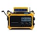 Kaito KA550 5-Way Powered AM/FM Shortwave NOAA Weather Emergency Radio with PEAS (Public Emergency Alert System) (Yellow)