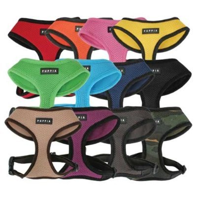 Puppia Soft Dog Harness (Mesh) Purple Medium