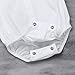 MSemis Baby Boys' White Formal Dress Shirts Gentleman Romper Bodysuit Wedding Party Outfits Short Sleeves White 18-24 Months