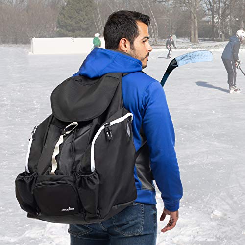 Athletico Hockey Backpack Large Backpack to Carry Hockey Equipment