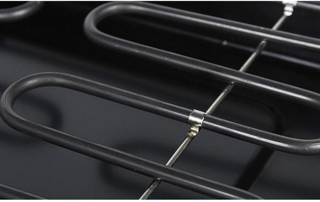 review ZJJ& Barbecue Grill Home Smokeless Electric BBQ Grill Non-Stick Electric Baking Pan Barbecue Iron Plate Furnace