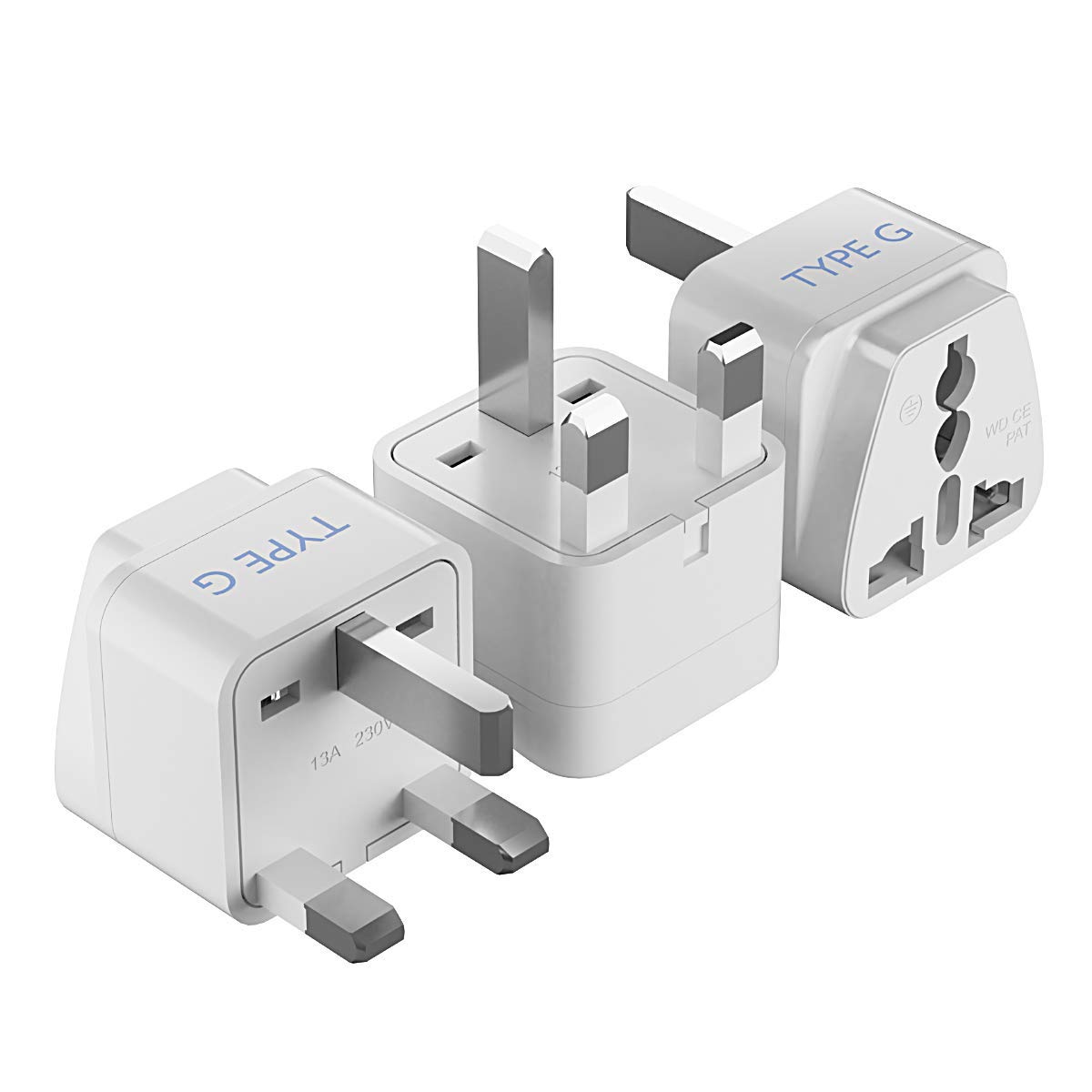 Ceptics UK, Hong Kong, Ireland, UAE Travel Plug Adapter (Type G) 3