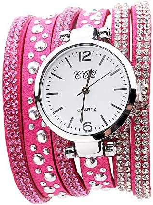 Fudule Women Watches, Bracelet Quartz Watches for Women Vintage Wristwatches Round Dial Case Dress Watch for Girls on Sale