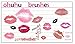 Ohuhu 200PCS Disposable Lip Brushes Lipstick Gloss Cotton Wands Applicator, Bonus 5 OPP Travel Bags