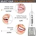 Water Flosser Cordless Oral Irrigator - Teeth Cleaner Water Floss - Rechargeable Portable Oral Irrigator for Travel and Home