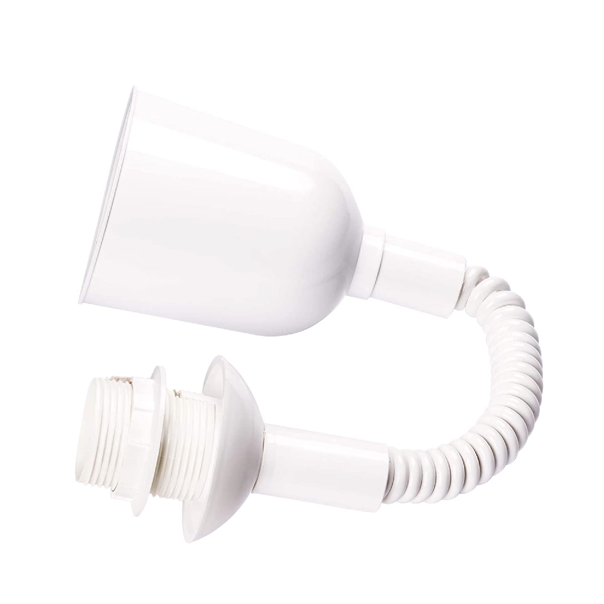 Rolly Hanging Cord Pendant Light - White