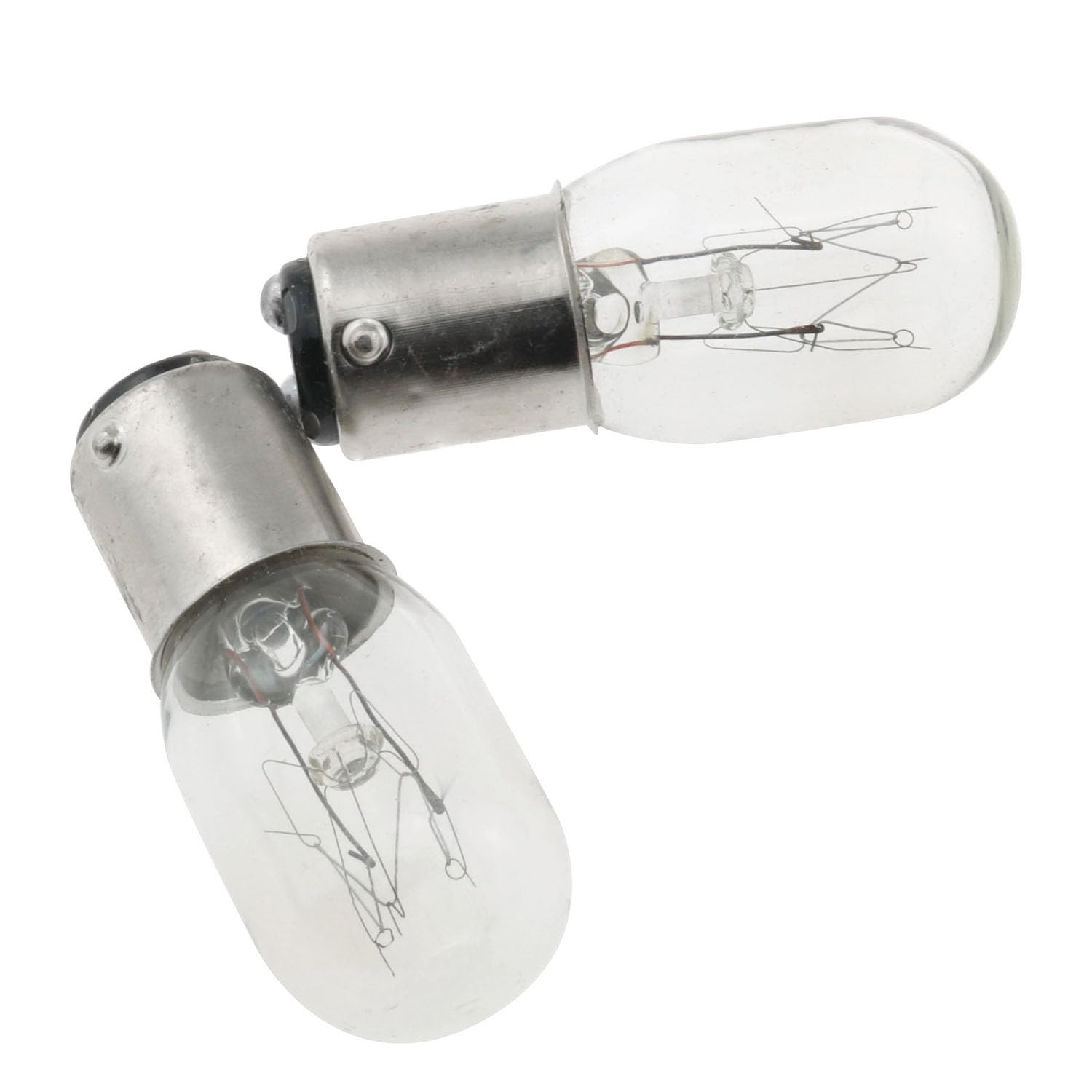 YHXiXi 2PCS 15W 120V Sewing Machine Light Bulb Light Incandescent Bulb Compatible with Sewing Machine with Push-in Base