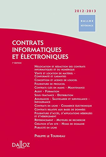 Contrats informatiques et électroniques