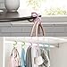 yueton 6pcs Colorful Plastic Multi-purpose Hanging Hooks Hangers Organizer Utility Laundry Clothes Bag Hooks for Home, Office, Workshop, Exhibition