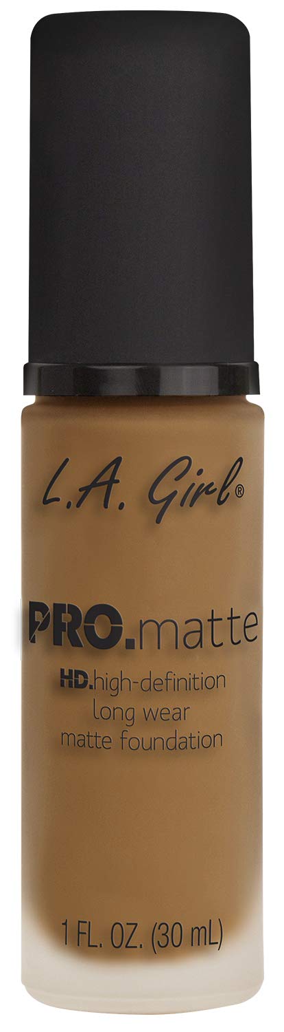 L.A. Girl Pro Matte Foundation, Warm Sienna, 1 fl. oz.