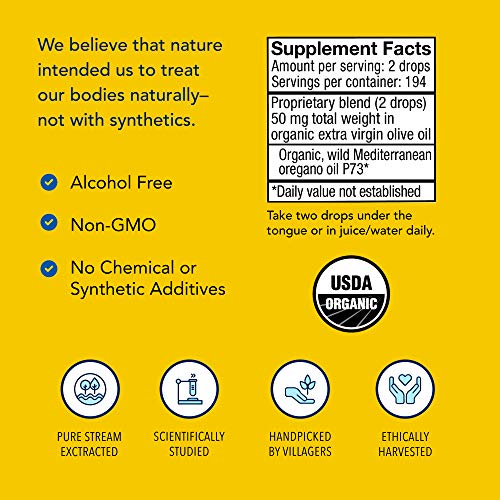 North American Herb & Spice Oreganol P730.45 fl. oz. Immune Support