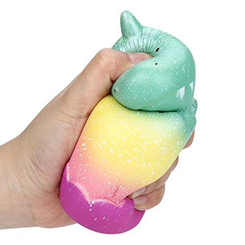 Gocheaper Squishy Toys, Squishy Galaxy Dinosaur Slow Rising Collection Squeeze Stress Reliever Toy - Thumbnail 3