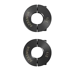 AZSSMUK Double Split Clamp-On Shaft Collars of
