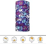 12-in-1 Headband [Prints] - Versatile Lightweight Sports & Casual Headwear - Bandana, Neck Gaiter, Balaclava, Helmet Liner, Mask & More. Constructed with High Performance Moisture Wicking Microfiber Liberty Floral One Size