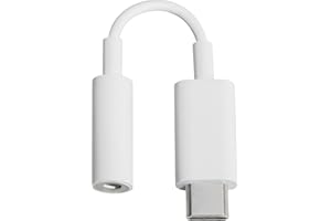 INSTEN Google USB Type C to 3.5mm Headphone Adapter Pixel, XL, Pixel 2, XL, Pixel 3, Pixel 3XL, Other USB Type-C Phones - White