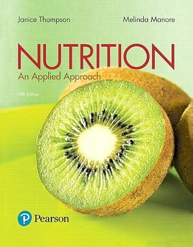 Nutrition: An Applied Approach