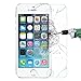 Abestbox (2 Pack) iPhone SE 5 5c 5s Glass Screen Protector, 9H HD Premium Tempered Glass for iPhone5S/ SE/ 5C/ 5, Ultra Thin (0.26mm), 99.9% Light Transmission, Most Durable