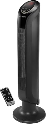 Intense Comfort Hot Termoventilatore ceramico, Termoventilatore personale, Tecnologia Smart, 3 modalità di potenza, Modalità eco, Termoventilatore silenzioso, nero, 90° SO9420F0