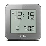 Braun BNC009GY Digital Quartz Alarm Clock