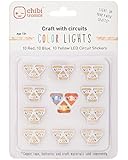 Chibitronics Circuit Stickers - Red, Yellow, Blue Megapack