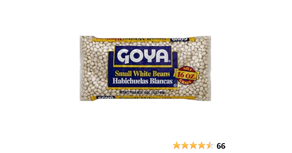 Amazon Com Goya Small White Beans Habichuelas Blancas 16 Oz Pack Of 3 Grocery Gourmet Food