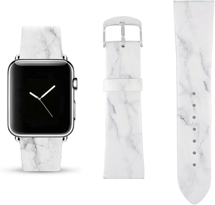 Compatible with Apple Watch Band 38mm 40mm 41mm 42mm 44mm 45mm 49mm for Men Women,Soft Leather Strap Replacement for iWatch Ultra 1/2 SE SE2 Series 9 8 7 6 5 4 3 2 1