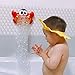 HOCHE Toy-Crab Musical Bubble Maker Fun Bath Toy,Automated Spout Bubble Machine Blower Maker with 12 Nursery Rhymes for Baby