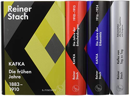 Die Kafka-Biographie in drei Bänden: Limitierte Gesamtausgabe im Schuber. Mit dem Zusatzband »Kafk by Reiner Stach