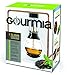 Gourmia GTC8000W Electric Coffee & Tea Brewing System - Loose Leaf Tea Infuser Machine - Automatic Brew Settings - Stainless Steel Mesh Filter - 4 Cup / 32 oz Glass Carafe - 1000W - Brown