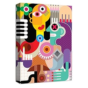 Abstract Character Pictures Home Wall for Bedroom Living...