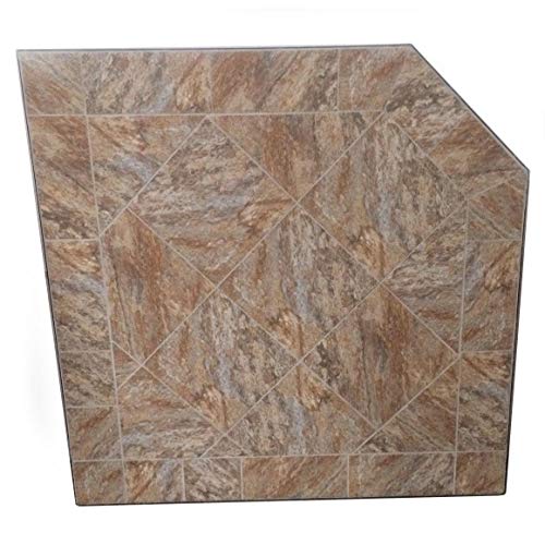 Dreffco 40" x 40" Sedona Woodstove or Pellet Stove Protective Corner Hearth Pad