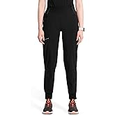 Cherokee Infinity Womens Scrub Jogger Pants, Mid Rise, Moisture Wicking, Wrinkle-Resistant, 360 Stretch, 5 Pockets - CK110A