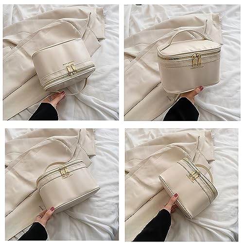 VOSRTDSV Cute Travel Makeup Bag,Portable Toiletry Make up Organizer Cosmetic Bags for Women,3PC Toiletries accessories Travel Accessories Dorm Room Toiletry Bag