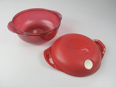 Tupperware Microondas de Fix 1,5 L rojo redondo I52 Micro ...