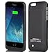 For iPhone 6/6s Charger Case, BSWHW 3500mAh 4.7 iPhone 6/6S Portable Battery Case with Pop-out Kickstand Extended Battery Pack Rechargeable Power Protection case Backup Juice Bank , Black
