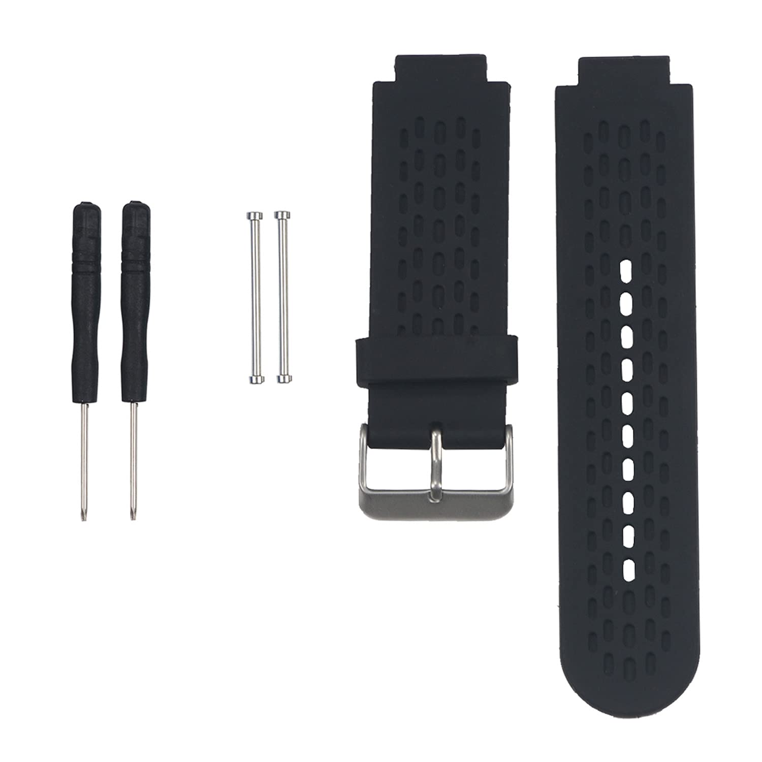 Huwokxix Watch Strap compatible with Garmin Approach S2 /Approach S4,Adjustable Silicone Sports Strap Replacement Band
