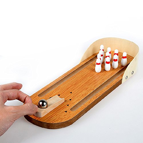Onecreation Wooden Mini Bowling Game Buy Online In Angola At Angola Desertcart Com Productid